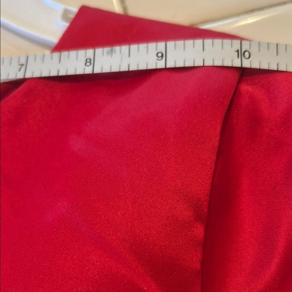 Blueberi Boulevard Red Plaid Kids Formal Dress - Picture 11 of 13